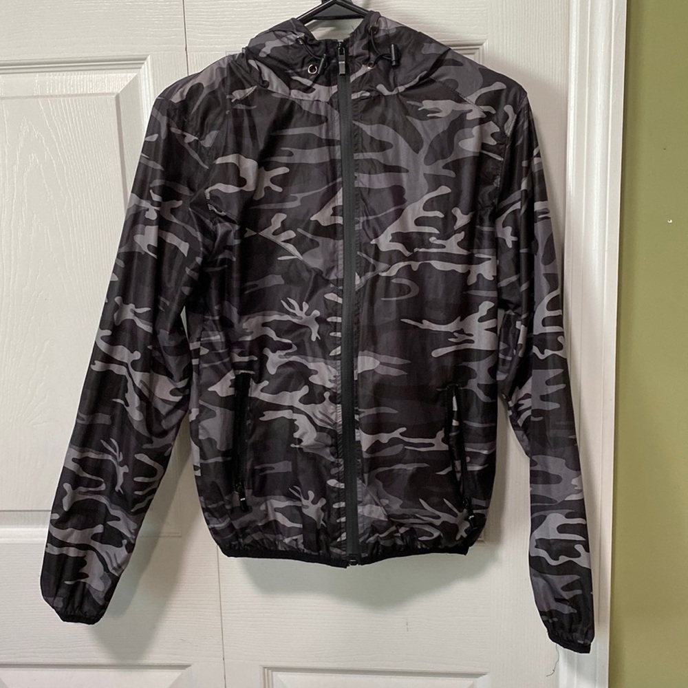 Camo bomber jacket